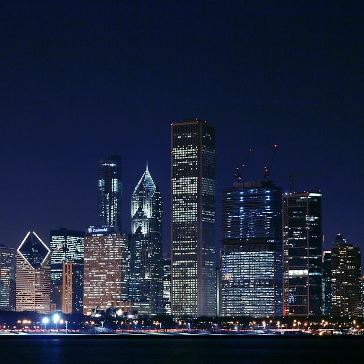 City skyline in Washington, United States